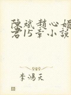 陈斌赵心媚高婉君15章小说