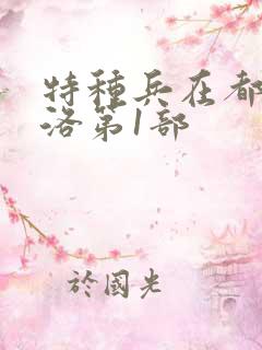 特种兵在都市杨洛第1部