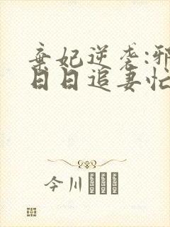 弃妃逆袭:邪王日日追妻忙无弹窗