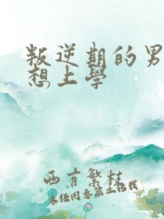 叛逆期的男孩不想上学