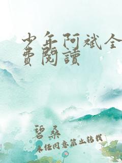 少年阿斌全文免费阅读