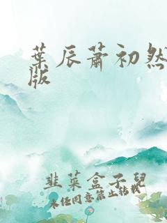 叶辰萧初然更新版