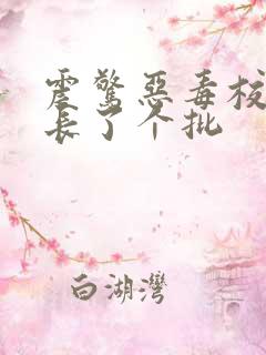 震惊恶毒校霸竟长了个批