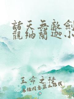 诸天无敌剑修叶观纳兰迦小说下载