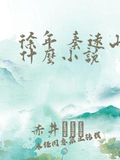 徐年 秦远山是什么小说