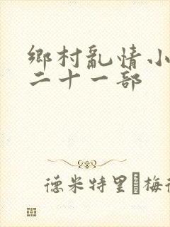 乡村乱情小雷第二十一部