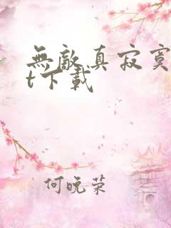 无敌真寂寞txt下载