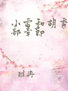 小雷和胡秀英全部章节