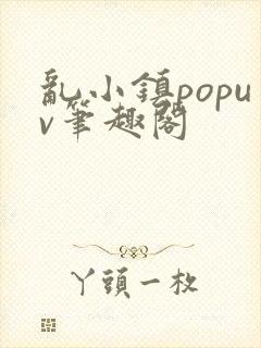 乱小镇popuv笔趣阁