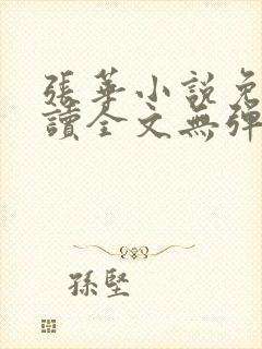 张华小说免费阅读全文无弹窗