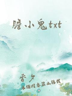 胆小鬼txt