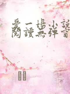 爱一场小说免费阅读无弹窗全文