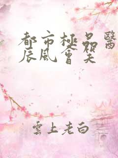 都市极品医神叶辰风会笑