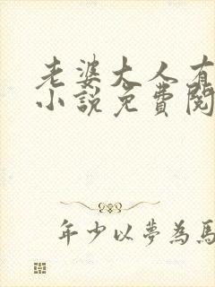 老婆大人有点拽小说免费阅读全文