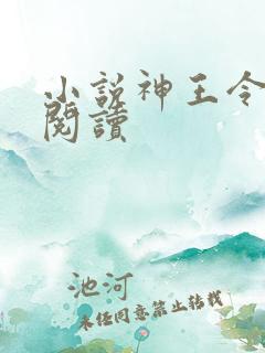 小说神王令免费阅读