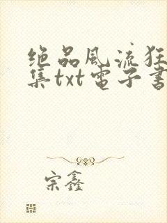 绝品风流狂医全集txt电子书