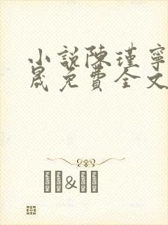小说陈瑾宁李良晟免费全文阅读一