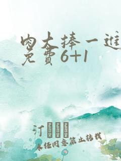 肉大捧一进一出免费6+1