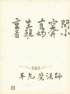 重生有空间:带着亲妈奔小康全文免费阅读