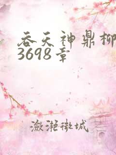 吞天神鼎柳无邪3698章
