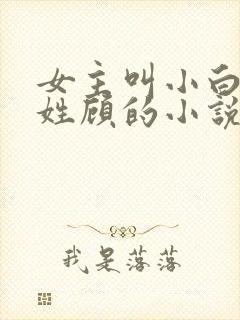 女主叫小白男主姓顾的小说