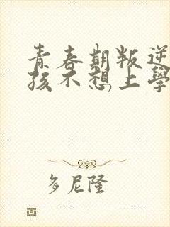 青春期叛逆期男孩不想上学