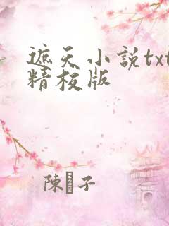 遮天小说txt精校版