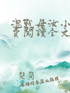 混战母汝小说免费阅读全文最新章节