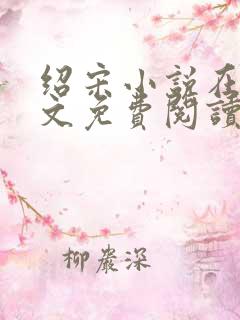绍宋小说在线全文免费阅读
