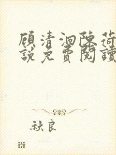 顾清洄陈荷的小说免费阅读无弹窗