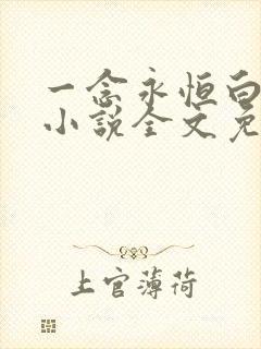 一念永恒白小纯小说全文免费阅读