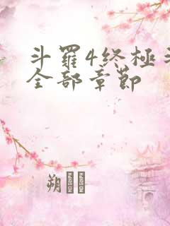 斗罗4终极斗罗全部章节