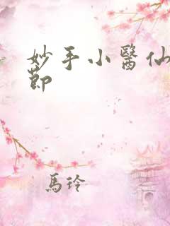 妙手小医仙新章节