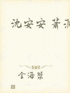 沈安安 萧渊