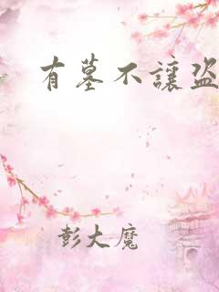 有墓不让盗