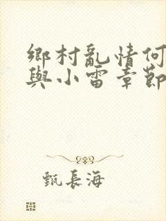 乡村乱情何秋敏与小雷章节
