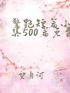 惊艳短篇小说合集500篇免费阅读