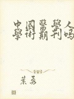 中国医学人文是学术期刊吗