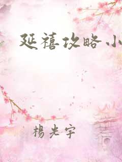 延禧攻略小说