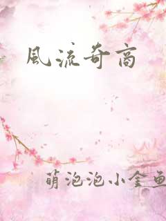 风流奇商
