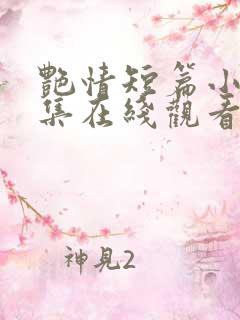 艳情短篇小说合集在线观看