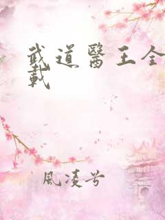 武道医王全集下载