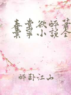 春棠欲醉萧厌宋棠宁小说全集