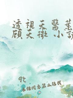 透视天医叶不凡顾天微 小说免费阅读