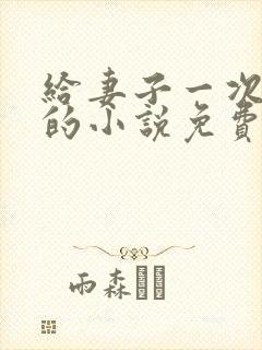 给妻子一次恋爱的小说免费阅读