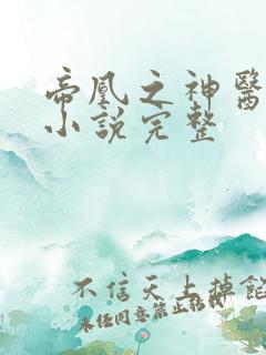 帝凰之神医弃妃小说完整
