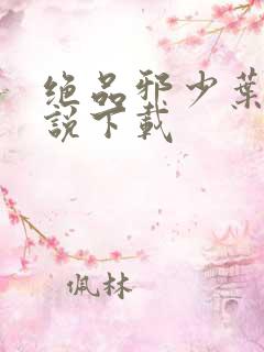 绝品邪少叶潇小说下载