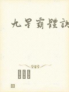 九星霸体诀书旗