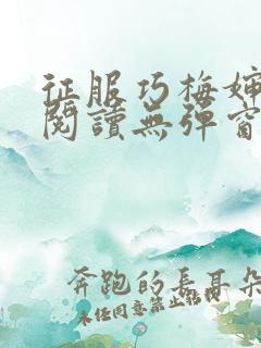 征服巧梅婶全文阅读无弹窗笔趣阁