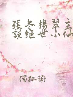 张冬杨翠主题小说绝世小仙医